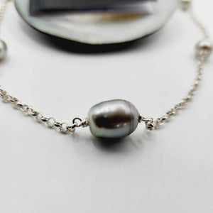 CONTACT US TO RECREATE THIS SOLD OUT STYLE Civa Fiji Pearl Necklace - 925 Sterling Silver FJD$