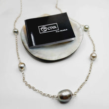 Load image into Gallery viewer, CONTACT US TO RECREATE THIS SOLD OUT STYLE Civa Fiji Pearl Necklace - 925 Sterling Silver FJD$
