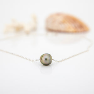 READY TO SHIP Civa Fiji Pearl Necklace - 925 Sterling Silver FJD$