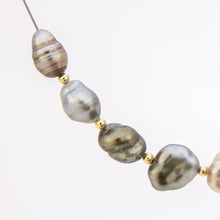 Load image into Gallery viewer, READY TO SHIP Fiji Keshi Floating Pearl Necklace - 925 Sterling Silver FJD$
