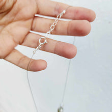 Load image into Gallery viewer, READY TO SHIP Fiji Keshi Floating Pearl Necklace - 925 Sterling Silver FJD$
