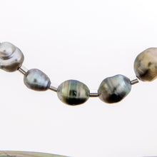 Load image into Gallery viewer, READY TO SHIP Fiji Keshi Floating Pearl Necklace - 925 Sterling Silver FJD$
