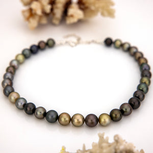 CONTACT US TO RECREATE THIS SOLD OUT STYLE Civa Fiji Pearl Necklace Strand - 925 Sterling Silver FJD$