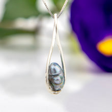 Load image into Gallery viewer, CONTACT US TO RECREATE THIS SOLD OUT STYLE Fiji Keshi Pearl Necklace - 925 Sterling Silver FJD$
