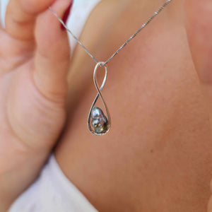 CONTACT US TO RECREATE THIS SOLD OUT STYLE Fiji Keshi Pearl Necklace - 925 Sterling Silver FJD$