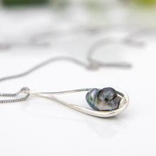 Load image into Gallery viewer, CONTACT US TO RECREATE THIS SOLD OUT STYLE Fiji Keshi Pearl Necklace - 925 Sterling Silver FJD$
