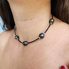 Load image into Gallery viewer, READY TO SHIP Fiji Saltwater Pearl &amp; Bead Necklace - 925 Sterling Silver FJD$
