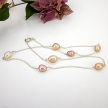 Load image into Gallery viewer, READY TO SHIP Freshwater Pearl Necklace - 925 Sterling Silver FJD$
