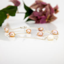 Load image into Gallery viewer, READY TO SHIP Freshwater Pearl Necklace - 925 Sterling Silver FJD$
