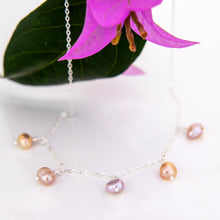 Load image into Gallery viewer, READY TO SHIP Freshwater Pearl Necklace in 925 Sterling Silver - FJD$
