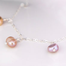 Load image into Gallery viewer, READY TO SHIP Freshwater Pearl Necklace in 925 Sterling Silver - FJD$
