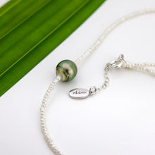 Load image into Gallery viewer, READY TO SHIP Freshwater Pearl Necklace with Civa Fiji Pearl Pendant - 925 Sterling Silver FJD$
