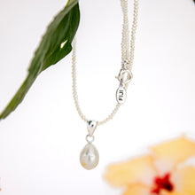 Load image into Gallery viewer, READY TO SHIP Freshwater Pearl Necklace with Civa Fiji Pearl Pendant - 925 Sterling Silver FJD$

