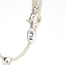 Load image into Gallery viewer, READY TO SHIP Freshwater Pearl Necklace with Civa Fiji Pearl Pendant - 925 Sterling Silver FJD$
