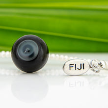 Load image into Gallery viewer, READY TO SHIP Freshwater Pearl Necklace with Civa Fiji Pearl Pendant - 925 Sterling Silver FJD$
