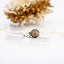Load image into Gallery viewer, READY TO SHIP Freshwater Pearl Necklace with Civa Fiji Pearl - 925 Sterling Silver FJD$
