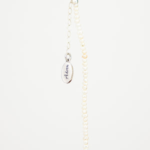 READY TO SHIP Freshwater Pearl Necklace with Civa Fiji Pearl - 925 Sterling Silver FJD$