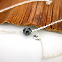 Load image into Gallery viewer, READY TO SHIP Freshwater Pearl Necklace with Civa Fiji Pearl - 925 Sterling Silver FJD$
