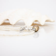 Load image into Gallery viewer, READY TO SHIP Freshwater Pearl Necklace with Civa Fiji Pearl Pendant - 925 Sterling Silver FJD$
