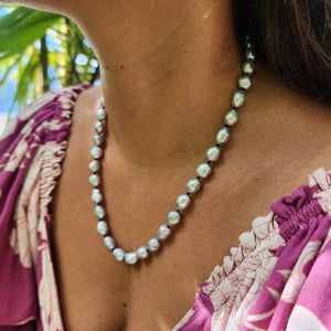 CONTACT US TO RECREATE THIS SOLD OUT STYLE Freshwater Pearl Strand Necklace - 925 Sterling Silver FJD$