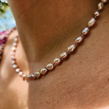 Load image into Gallery viewer, CONTACT US TO RECREATE THIS SOLD OUT STYLE Freshwater Pearl Strand Necklace - 925 Sterling Silver FJD$
