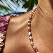 Load image into Gallery viewer, CONTACT US TO RECREATE THIS SOLD OUT STYLE Freshwater Pearl Strand Necklace - 925 Sterling Silver FJD$
