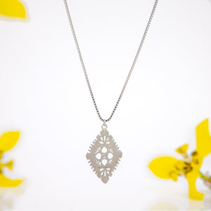 READY TO SHIP Diamond Masi Necklace in 925 Sterling Silver - FJD$
