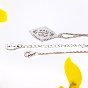 READY TO SHIP Diamond Masi Necklace in 925 Sterling Silver - FJD$