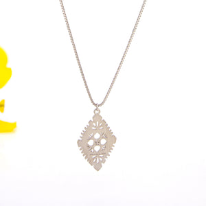 READY TO SHIP Diamond Masi Necklace in 925 Sterling Silver - FJD$