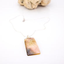 Load image into Gallery viewer, READY TO SHIP Mother of Pearl Necklace - 925 Sterling Silver FJD$
