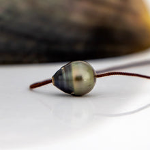 Load image into Gallery viewer, READY TO SHIP Civa Fiji Saltwater Pearl Unisex Necklace - 925 Sterling Silver &amp; Nylon FJD$
