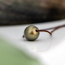 Load image into Gallery viewer, READY TO SHIP Civa Fiji Saltwater Pearl Unisex Necklace - 925 Sterling Silver &amp; Nylon FJD$
