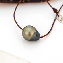 Load image into Gallery viewer, READY TO SHIP Civa Fiji Saltwater Pearl Unisex Necklace - 925 Sterling Silver &amp; Nylon FJD$
