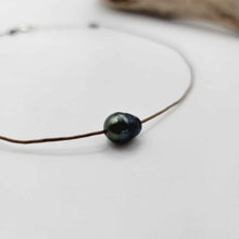 Load image into Gallery viewer, READY TO SHIP Civa Fiji Saltwater Pearl Unisex Necklace - 925 Sterling Silver &amp; Nylon FJD$
