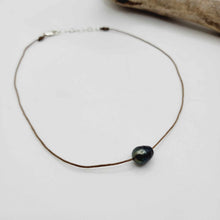 Load image into Gallery viewer, READY TO SHIP Civa Fiji Saltwater Pearl Unisex Necklace - 925 Sterling Silver &amp; Nylon FJD$

