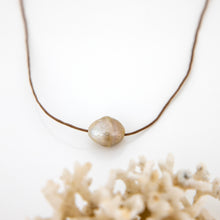 Load image into Gallery viewer, READY TO SHIP Civa Fiji Saltwater Pearl Unisex Necklace - 925 Sterling Silver &amp; Nylon FJD$
