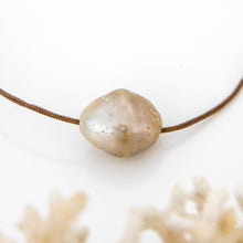 Load image into Gallery viewer, READY TO SHIP Civa Fiji Saltwater Pearl Unisex Necklace - 925 Sterling Silver &amp; Nylon FJD$
