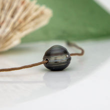 Load image into Gallery viewer, READY TO SHIP Civa Fiji Saltwater Pearl Unisex Necklace - 925 Sterling Silver &amp; Nylon FJD$
