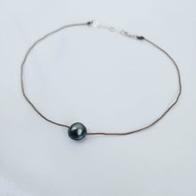 Load image into Gallery viewer, READY TO SHIP Civa Fiji Saltwater Pearl Unisex Necklace - 925 Sterling Silver &amp; Nylon FJD$
