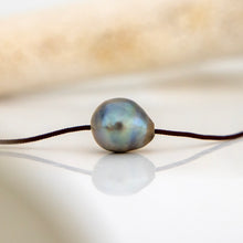 Load image into Gallery viewer, READY TO SHIP Civa Fiji Saltwater Pearl Unisex Necklace - 925 Sterling Silver &amp; Nylon FJD$
