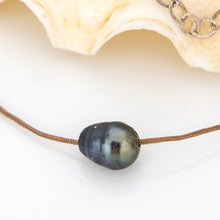 Load image into Gallery viewer, READY TO SHIP Civa Fiji Saltwater Pearl Unisex Necklace - 925 Sterling Silver &amp; Nylon FJD$
