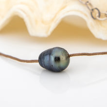Load image into Gallery viewer, READY TO SHIP Civa Fiji Saltwater Pearl Unisex Necklace - 925 Sterling Silver &amp; Nylon FJD$
