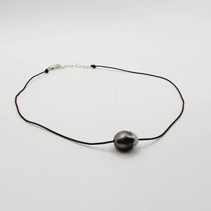 READY TO SHIP Civa Fiji Saltwater Pearl Unisex Necklace - 925 Sterling Silver & Nylon FJD$