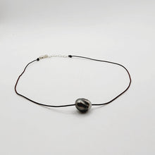 Load image into Gallery viewer, READY TO SHIP Civa Fiji Saltwater Pearl Unisex Necklace - 925 Sterling Silver &amp; Nylon FJD$
