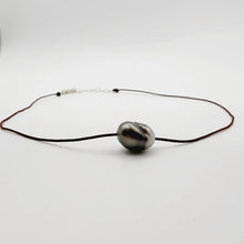 Load image into Gallery viewer, READY TO SHIP Civa Fiji Saltwater Pearl Unisex Necklace - 925 Sterling Silver &amp; Nylon FJD$
