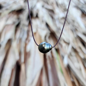 READY TO SHIP Civa Fiji Saltwater Pearl Unisex Necklace - Nylon FJD$