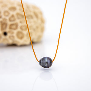 READY TO SHIP Civa Fiji Saltwater Pearl Unisex Necklace - Nylon FJD$