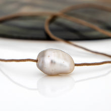 Load image into Gallery viewer, READY TO SHIP Civa Fiji Saltwater Pearl Unisex Necklace - 925 Sterling Silver &amp; Nylon FJD$
