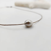 Load image into Gallery viewer, READY TO SHIP Civa Fiji Saltwater Pearl Unisex Necklace - 925 Sterling Silver &amp; Nylon FJD$
