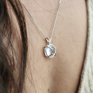CUSTOM MADE Keepsake Resin Necklace - 925 Sterling Silver FJD$